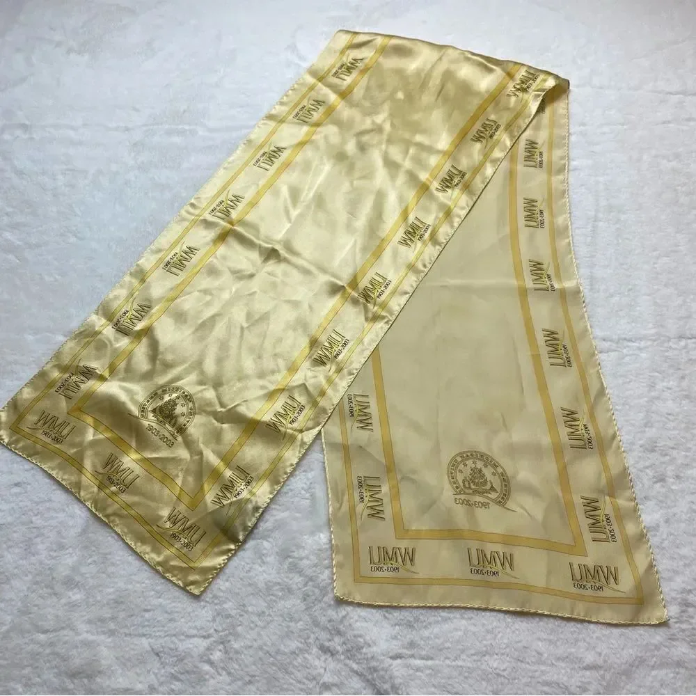 WM Chelsea LTD Custom Design 100% Silk WMU Commemorative Scarf